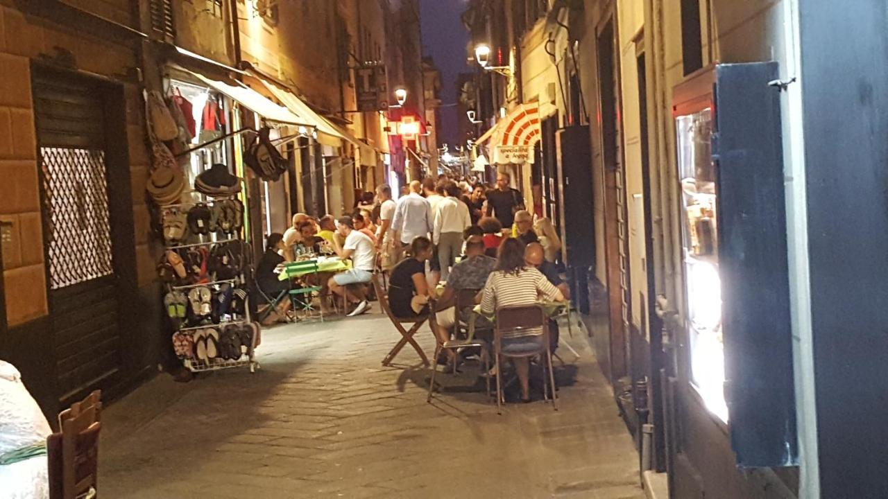 Ferienwohnung La Terrazza Del Borgo Lavagna Exterior foto