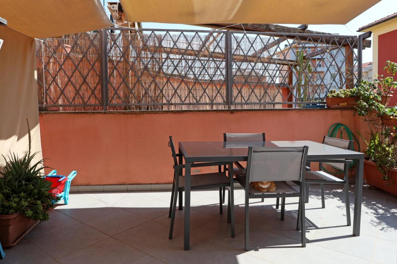 Ferienwohnung La Terrazza Del Borgo Lavagna Exterior foto