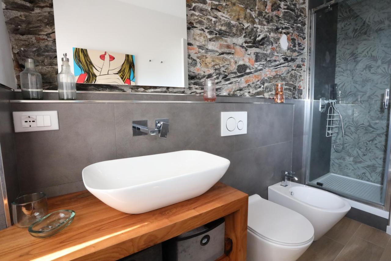 Ferienwohnung La Terrazza Del Borgo Lavagna Exterior foto